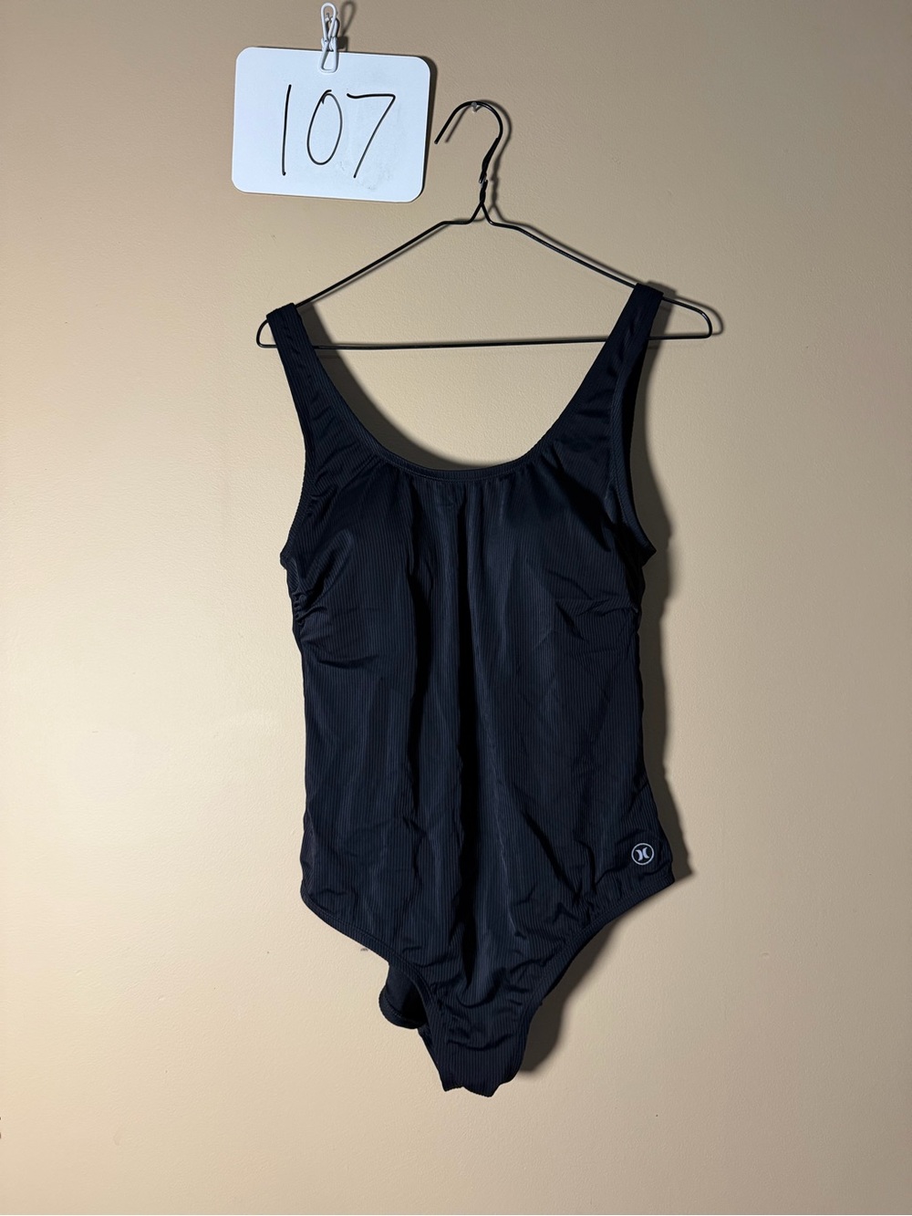Hurley Women’s Black One-Piece Swimsuit